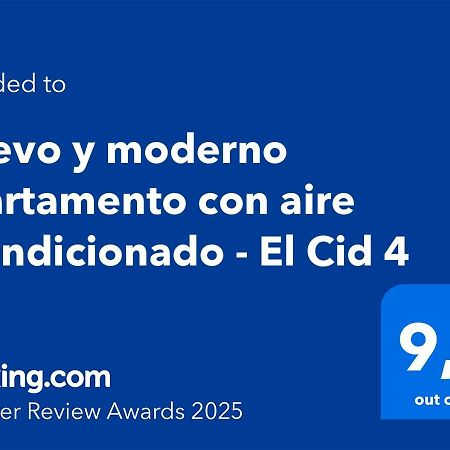 Nuevo Y Moderno Apartamento Con Aire Acondicionado - El Cid 4 부리아나 외부 사진