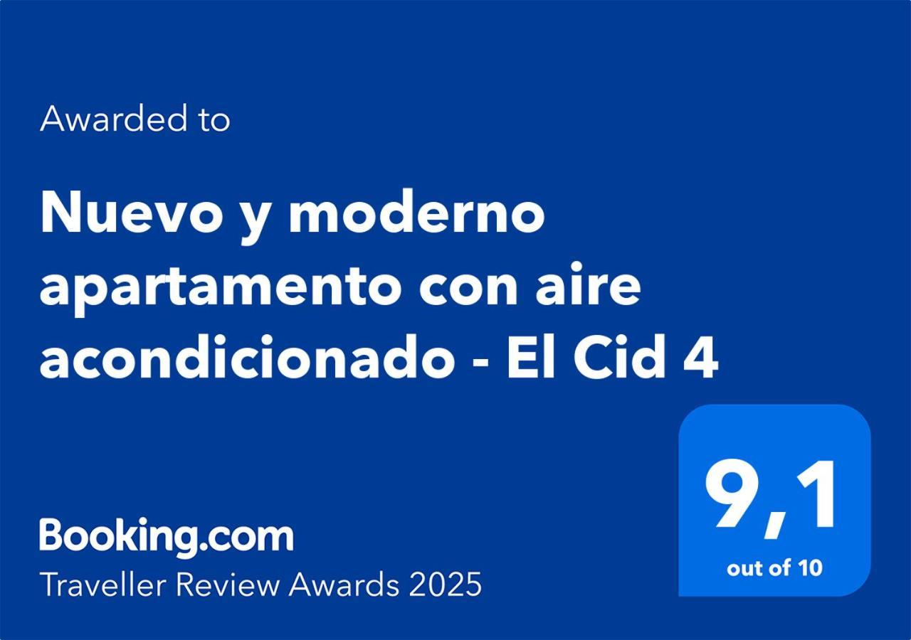 Nuevo Y Moderno Apartamento Con Aire Acondicionado - El Cid 4 부리아나 외부 사진